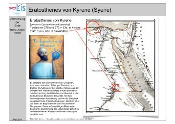 2011-05 Eratosthenes Erdumfang - Harderweb.de