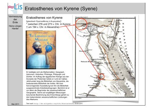 2011-05 Eratosthenes Erdumfang - Harderweb.de