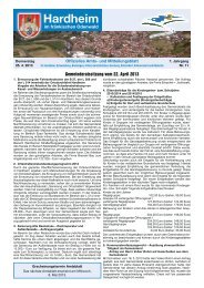 Ausgabe 11-2013 - Hardheim