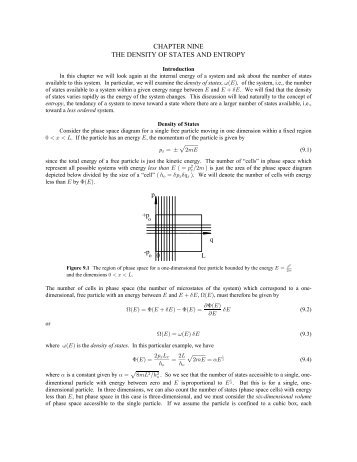 The Density of States and Entropy - Harding University