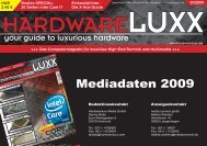 Mediadaten 2009 - Hardwareluxx