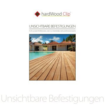 Unsichtbare Befestigungen - HardWood Clip