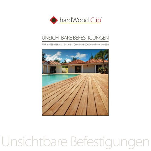 Unsichtbare Befestigungen - HardWood Clip