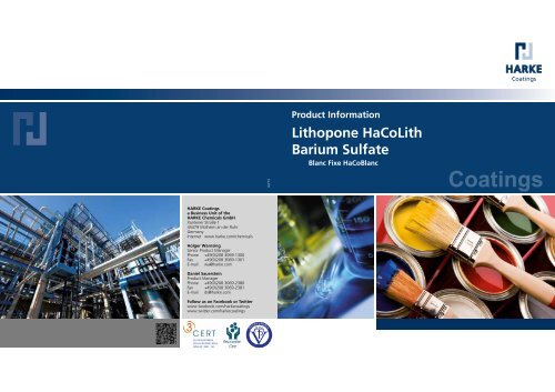 Lithopone HaCoLith / Barium Sulfate