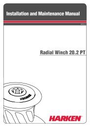 Radial Winch 20.2 PT - Harken