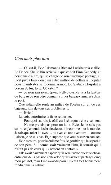 Un bonheur inattendu - L'enfant secret d'un médecin - Harlequin