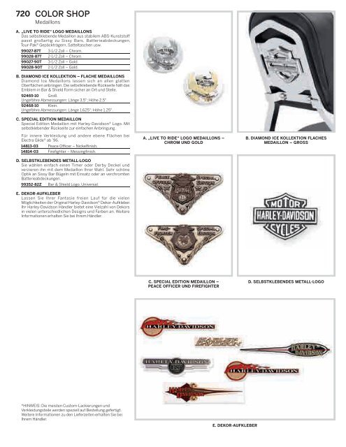 color shop & custom sitze - Harley-Davidson Erfurt