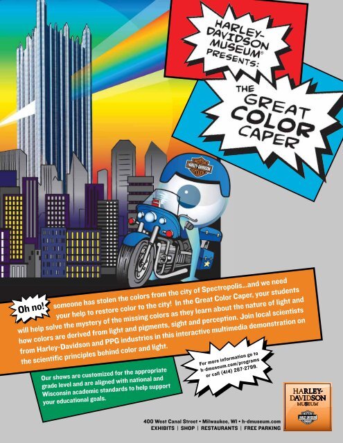 Download The Great Color Caper Information ... - Harley-Davidson