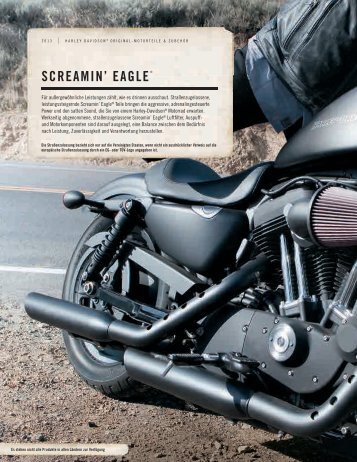 SCREAMIN' EAGLE® - Harley-Davidson Erfurt