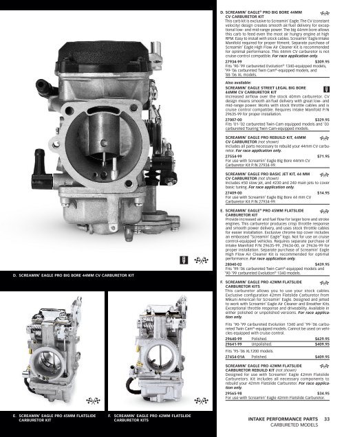 3 A. SCREAMIN’ EAGLE