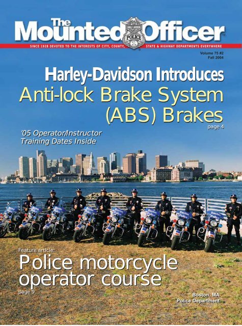 Development of Anti-Lock Brake System - Harley-Davidson