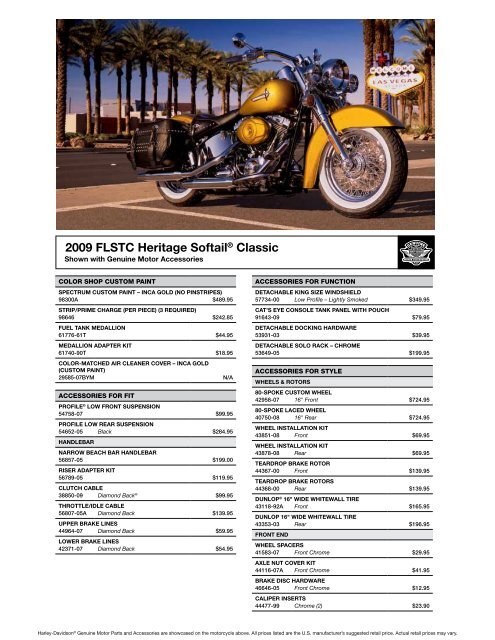 2009 harley davidson 2024 heritage softail classic
