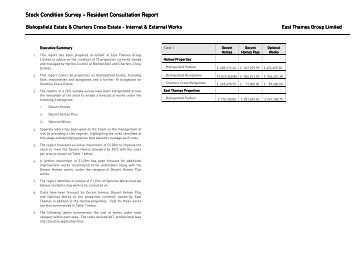 Stock Condition Survey Stock Condition Survey - Harlow Council
