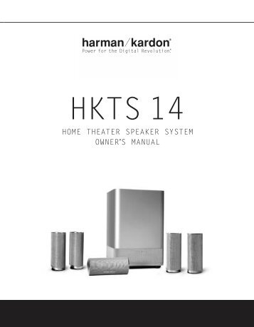 HKTS 14 OM - Harman Kardon