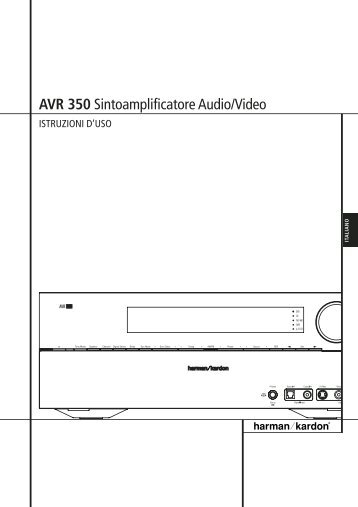 AVR 350 Sintoamplificatore Audio/Video - Harman Kardon