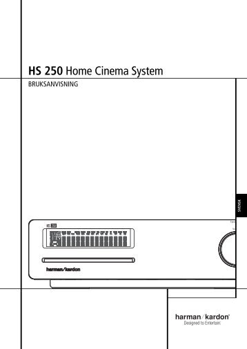 HS 250 Home Cinema System - Harman Kardon