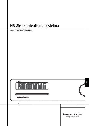 HS 250 Kotiteatterijärjestelmä - Harman Kardon