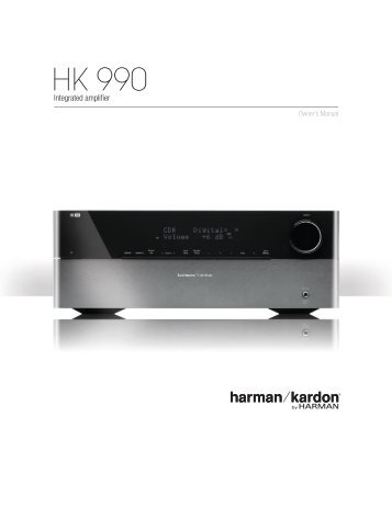 HK 990 - Harman Kardon