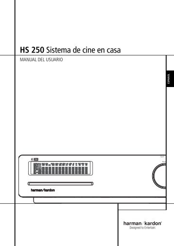 HS 250 Sistema de cine en casa - Harman Kardon