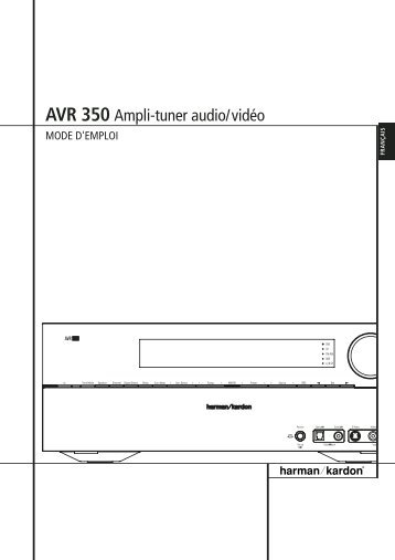AVR 350 Ampli-tuner audio/vidéo - Harman Kardon