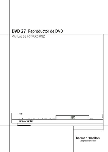 DVD 27 Reproductor de DVD - Harman Kardon