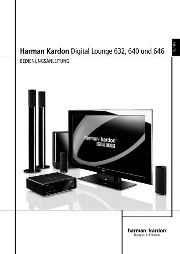 Bedienungsanleitung - Harman Kardon