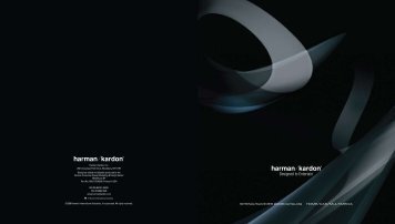 Product Information - Harman Kardon