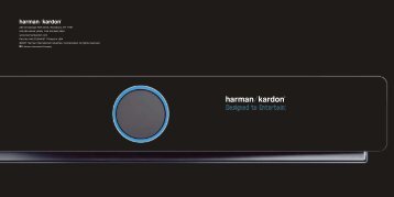 Product Information - Harman Kardon