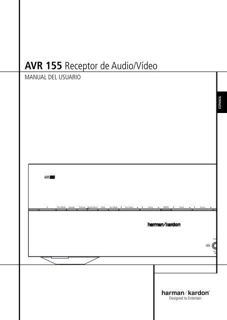 0272CSK-04 HK AVR 155 OM ESv2.qxp ... - Harman Kardon