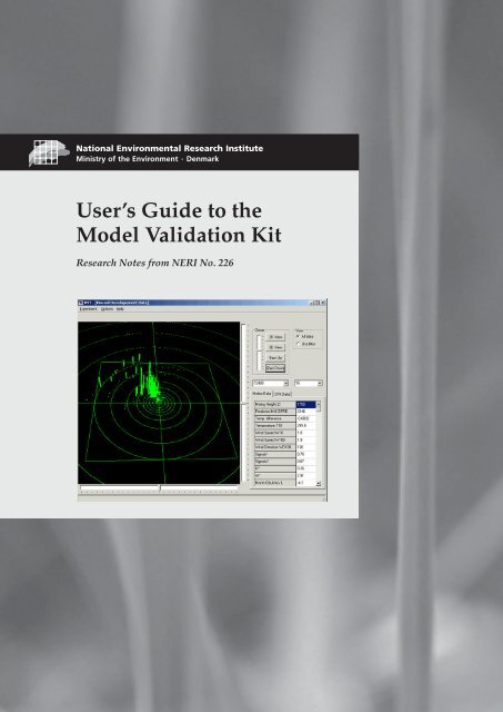 User's Guide to the Model Validation Kit - Harmonisation within ...