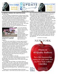 continued on next page - HarnessRacingUpdate.com