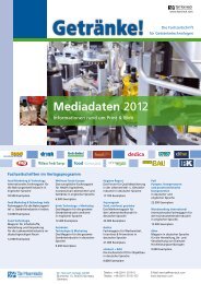 Mediadaten 2012 - Dr. Harnisch Verlag