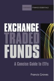 Read a PDF Sample of Exchange Traded Funds - Harriman House