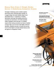 Product Catalog - Harrington Hoists and Cranes