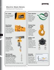 Product Catalog (pdf) - Harrington Hoists and Cranes