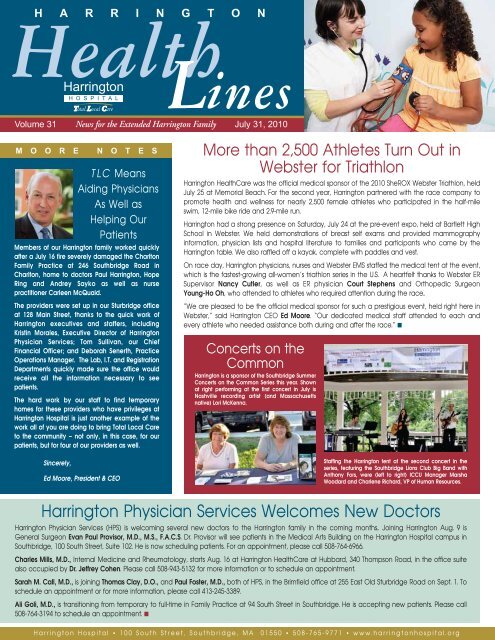 Harrington Physician Services Welcomes New Doctors