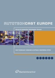 Autotechcast Europe - Harris Interactive