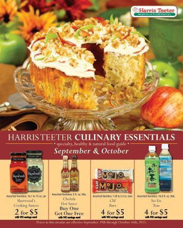harris teeter culinary essentials