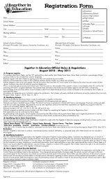 Registration Form - Harris Teeter