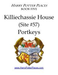 Killiechassie House (Site #57) Portkeys - Harry Potter Places