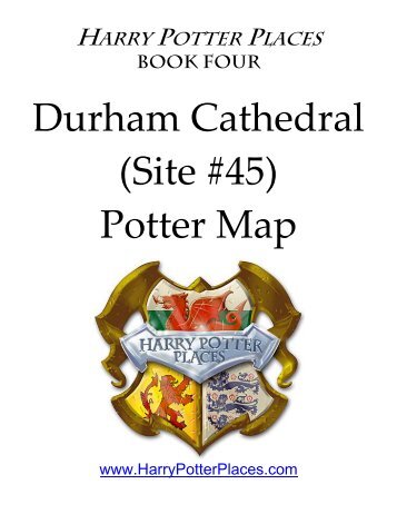 Durham Cathedral Potter Map Supplementum - Harry Potter Places