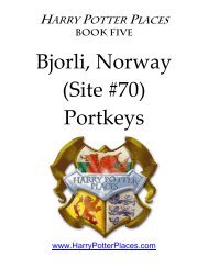 Bjorli, Norway (Site #70) Portkeys - Harry Potter Places