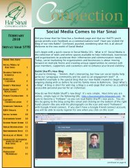 February 1.31.10 PDF draft - Har Sinai Congregation
