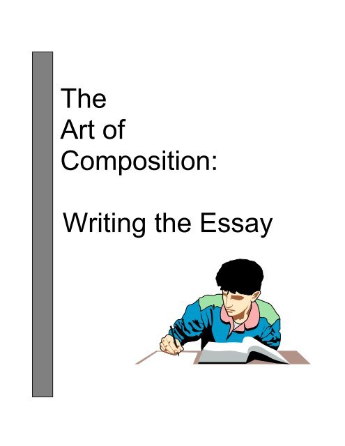 the art of essay writing