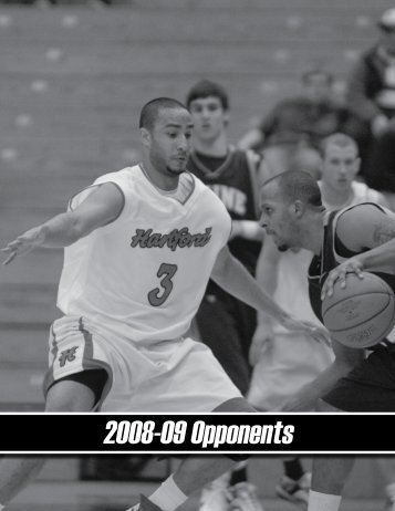 2008-09 Opponents - Hartford Hawks