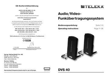 Funkübertragungssystem - Hartig + Helling GmbH & Co. KG
