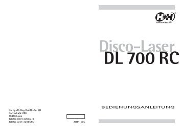 DL 700 RC - Hartig + Helling GmbH & Co. KG