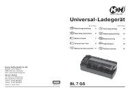 BL 7 GS Universal-Ladegerät - Hartig + Helling GmbH & Co. KG