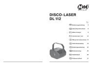 DISCO-LASER DL 112 - Hartig + Helling GmbH & Co. KG