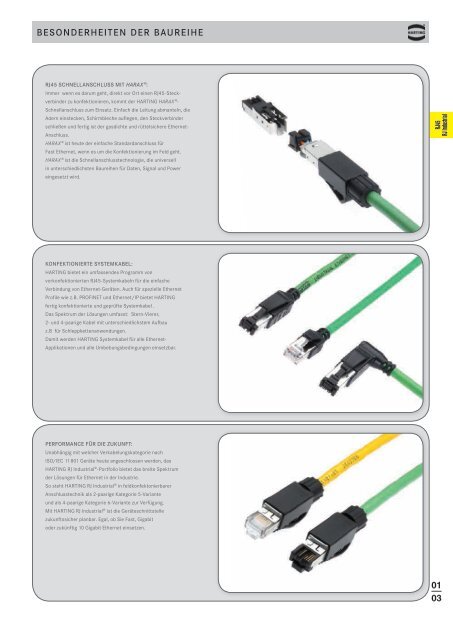 01. HARTING RJ INdusTRIAl® – RJ45-ETHERNET-sTEckvERbINdER